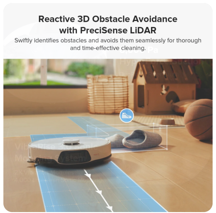 Roborock S8 Max Ultrawith 8-in-1 RockDock®Ultra - Image 7