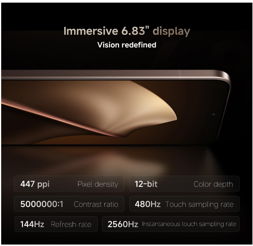 XIAOMI 15T Pro, Smartphone 12+512GB, 6.83" 144Hz Eye-Care Display, MediaTek Dimensity 9400+, 50MP Leica 5X Pro Telephoto, 5500mAh, Mocha Brown, Charger Not Included,2-Years Warranty - Image 7