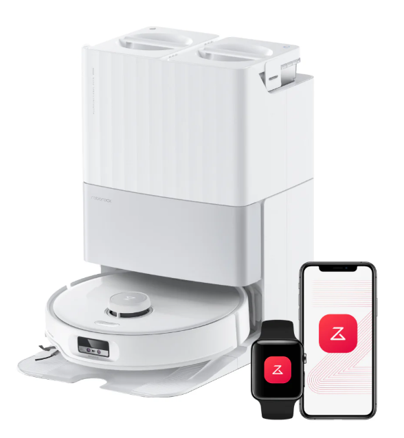 Roborock Qrevo EdgeRobot Vacuum withMultifunctional Dock 3.0(Upgraded from QrevoMaster)