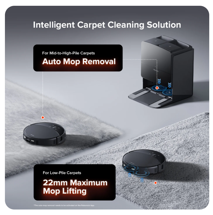 Roborock Saros 10RRobot Vacuum withMultifunctional Dock 4.0 - Image 3