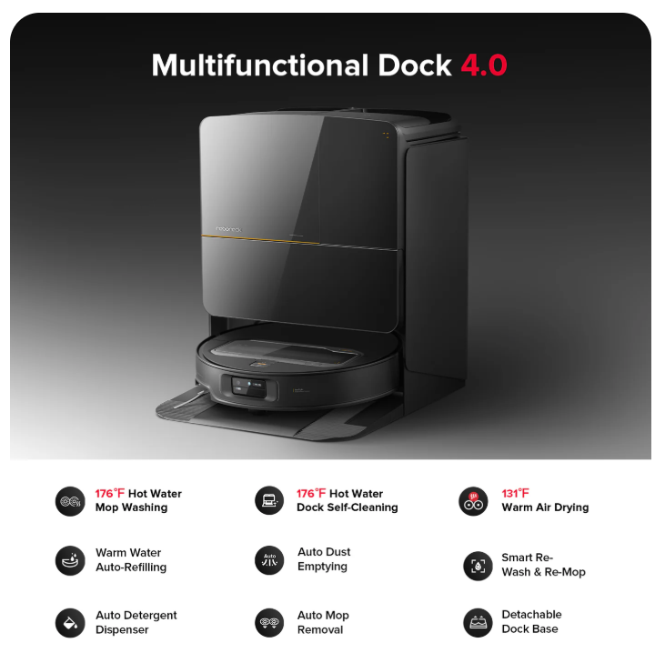 Roborock Saros Z70Robot Vacuum withOmniGrip" MechanicalArm - Image 2