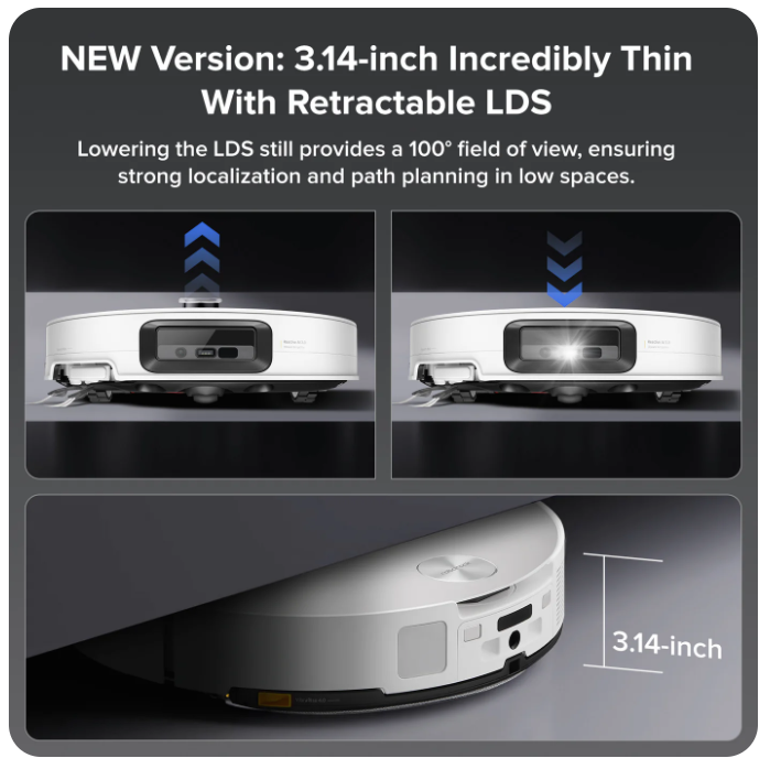 Roborock Saros 10 RobotVacuum with Dual Anti-tangle System (Upgradedfrom S8 MaxV Ultra) - Image 8