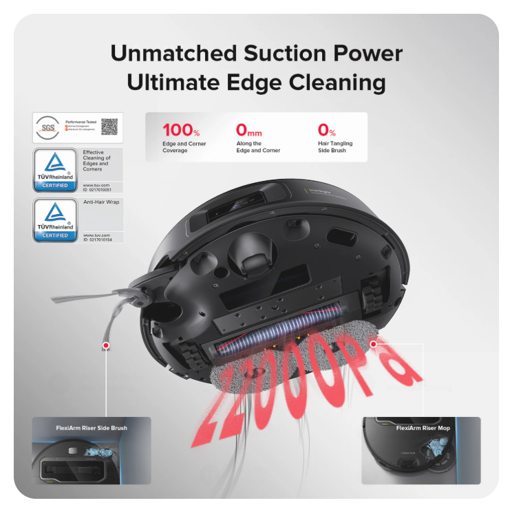 Roborock Saros Z70Robot Vacuum withOmniGrip" MechanicalArm - Image 10