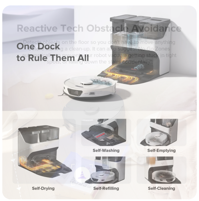 Roborock S7 Max UltraRobot Vacuum withRockDock® Ultra - Image 7