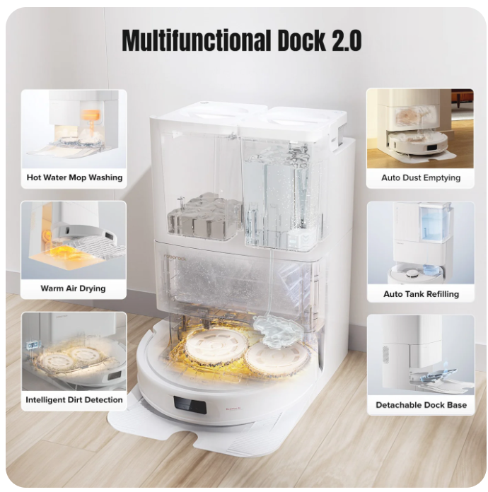 Roborock Qrevo MaxVwith Multifunctional Dock2.0 - Image 5
