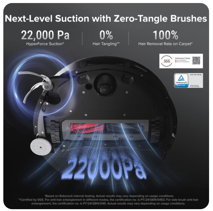 Roborock Saros 10 RobotVacuum with Refil &Drainage System - Image 2