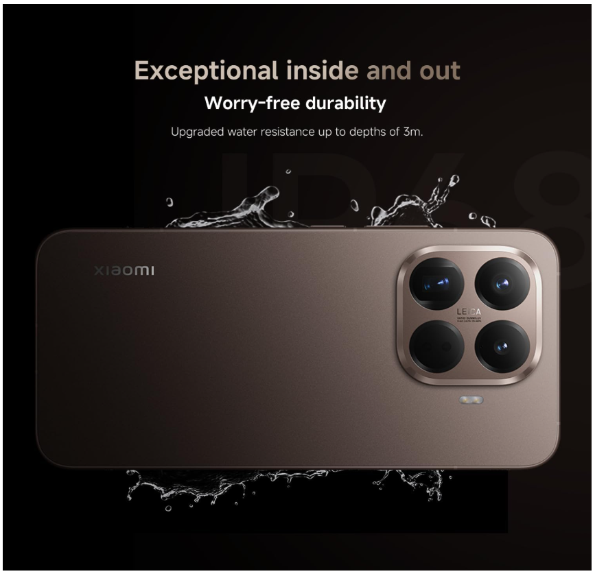 XIAOMI 15T Pro, Smartphone 12+512GB, 6.83" 144Hz Eye-Care Display, MediaTek Dimensity 9400+, 50MP Leica 5X Pro Telephoto, 5500mAh, Mocha Brown, Charger Not Included,2-Years Warranty - Image 10