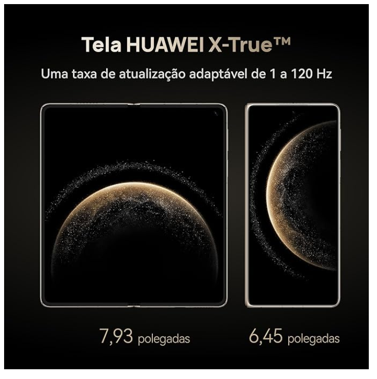 Smartphone, HUAWEI Mate X6, 12GB+512GB, Ultra Slim and Durable, Ultra Chrome Camera, Innovative Multi-Tasking, HUAWEI X-True Display, Black - Image 7