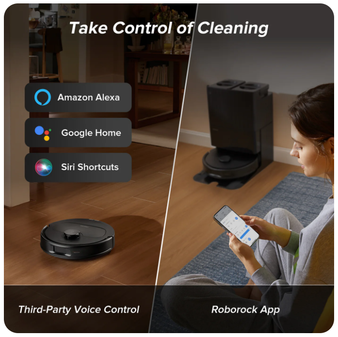 Roborock QV 35A RobotVacuum withMultifunctional Dock(Upgraded from Qrevo S) - Image 4