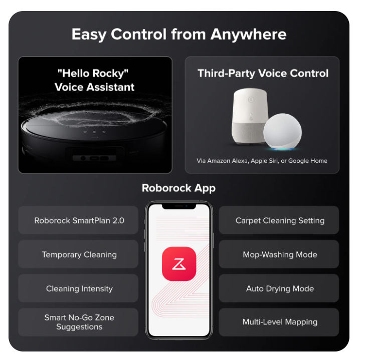 Roborock Saros 10 RobotVacuum with Dual Anti-tangle System (Upgradedfrom S8 MaxV Ultra) - Image 4