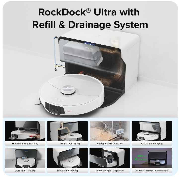 Roborock S8 MaxVUltra with Refill &Drainage System - Image 11