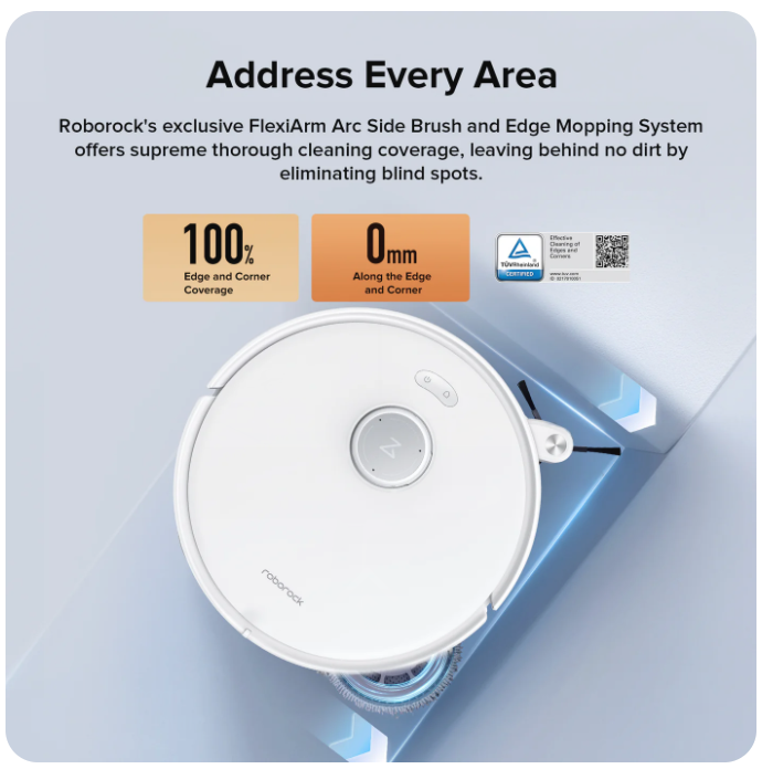 Roborock Qrevo EdgeRobot Vacuum withMultifunctional Dock 3.0(Upgraded from QrevoMaster) - Image 3