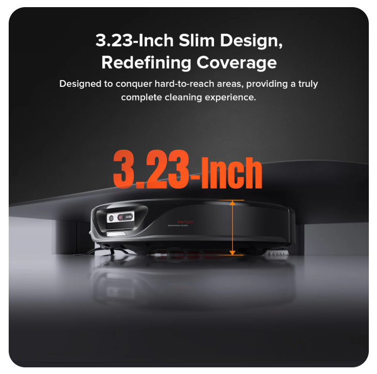 Roborock Qrevo SlimRobot Vacuum withMultifunctional Self-Cleaning Dock 3.0(Upgraded from QrevoMaster) - Image 3