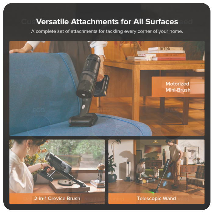 Roborock H60 Hub UltraCordless Stick VacuumCleaner - Image 4