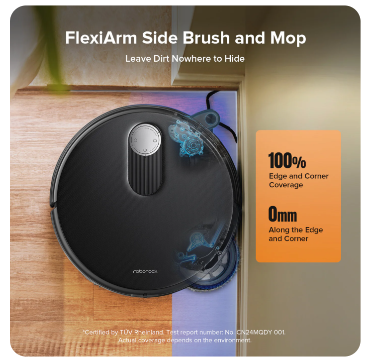 Roborock Qrevo SlimRobot Vacuum withMultifunctional Self-Cleaning Dock 3.0(Upgraded from QrevoMaster) - Image 2