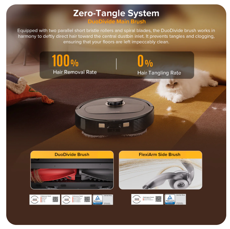 Roborock Qrevo S5VRobot Vacuum withMultifunctional Dock - Image 5