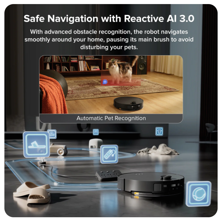 Roborock Saros 10 RobotVacuum with Dual Anti-tangle System (Upgradedfrom S8 MaxV Ultra) - Image 2