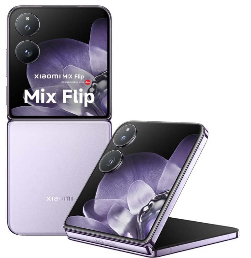 Xiaomi Mix Flip 6.86" Inner Display 4.01" Outer Display Snapdragon? 8 Gen 3 Leica Summilux Lens 67W HyperCharge 3.3GHz 12GB 512GB Purple (UK Version + 2 Years Warranty)