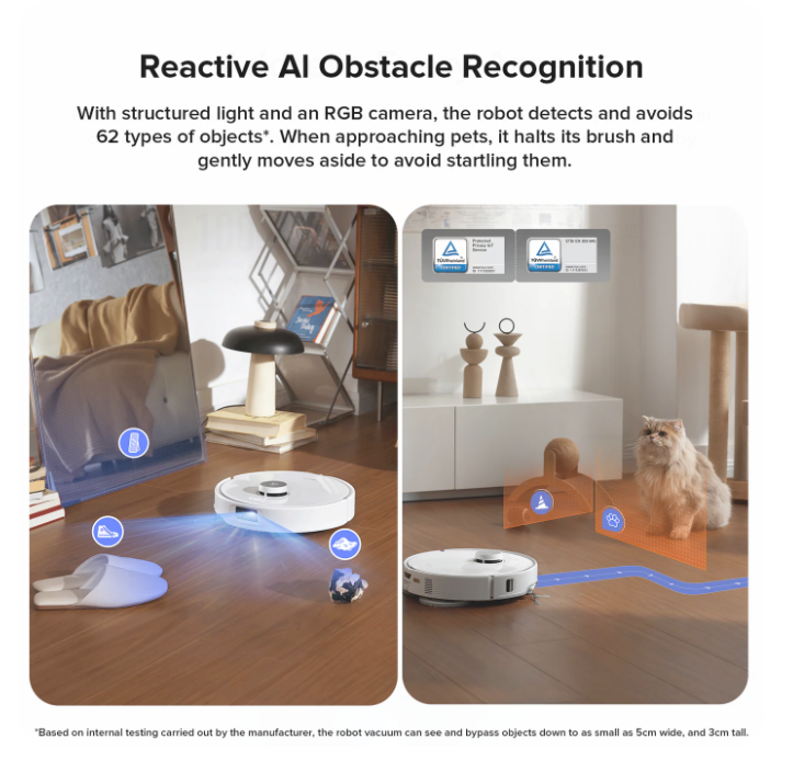 Roborock Qrevo EdgeRobot Vacuum withMultifunctional Dock 3.0(Upgraded from QrevoMaster) - Image 5