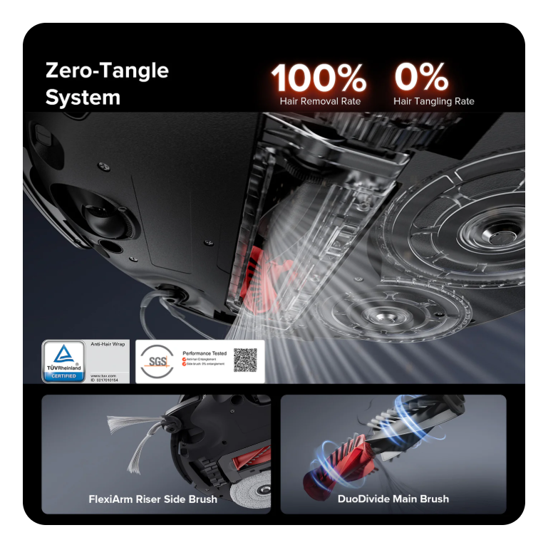 Roborock Saros 10RRobot Vacuum withMultifunctional Dock 4.0 - Image 11